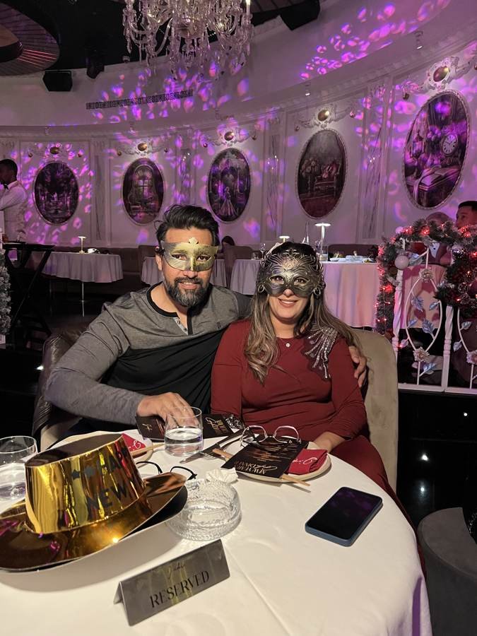 New Year masks