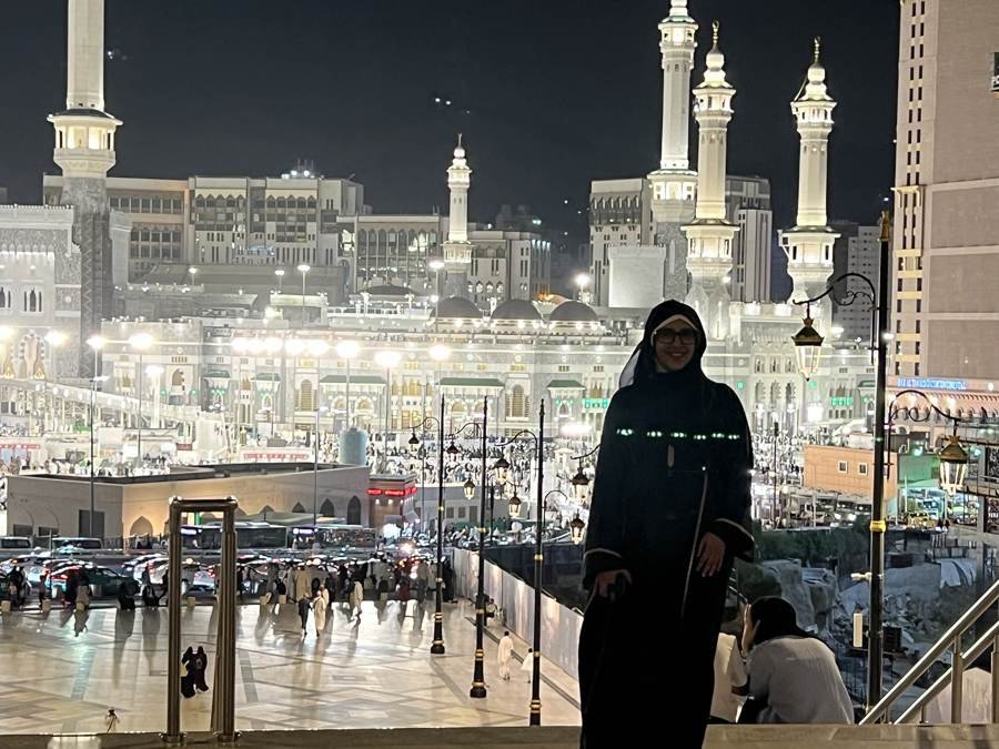 Makkah at night