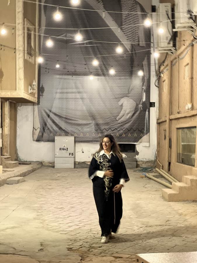 walking the old set