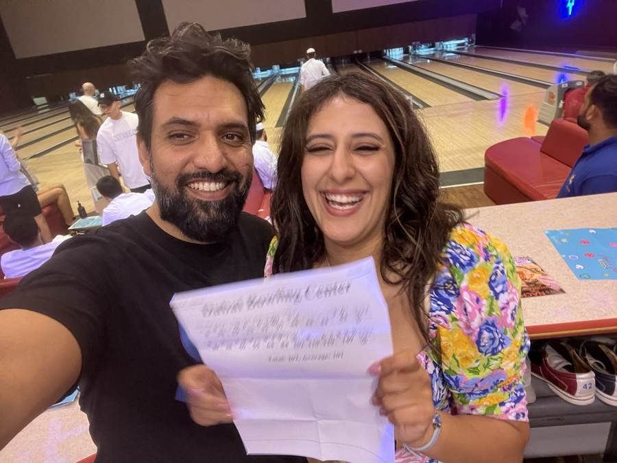 bowling score, big laugh